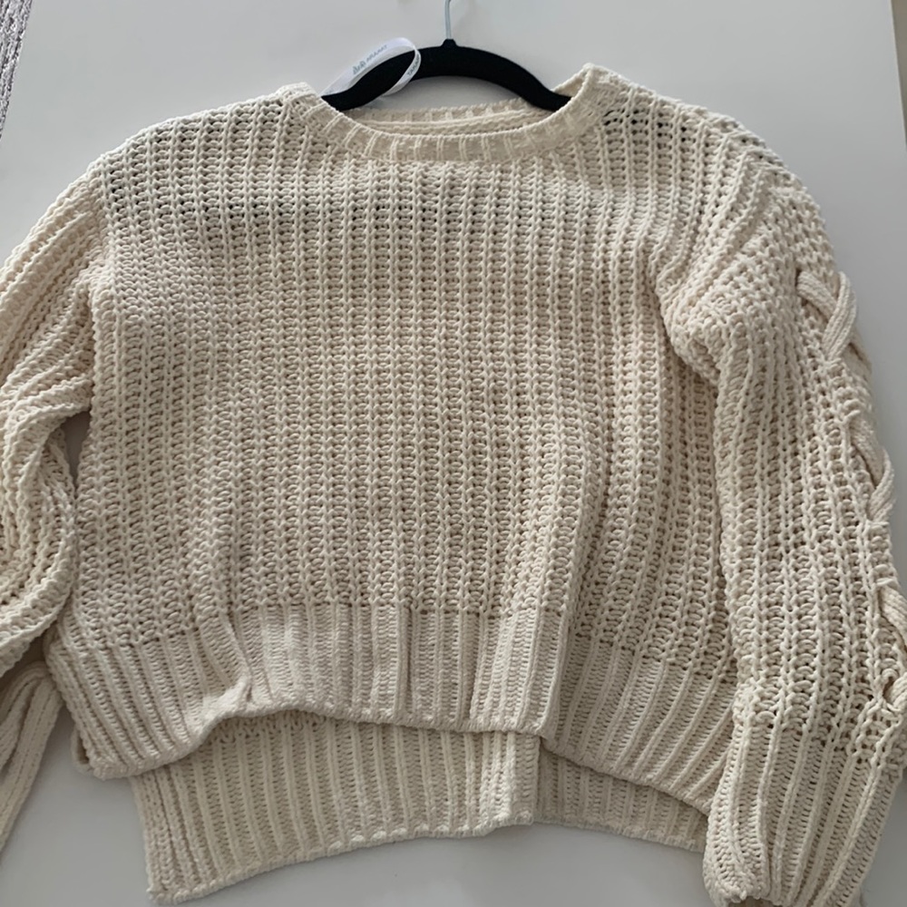 Soft knitted sweater